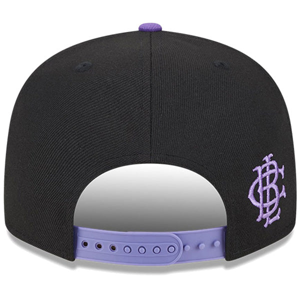 9FIFTY MLB BIG LEAGUE CHEW アトランタ・ブレーブス ブラック パープルバイザー