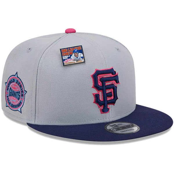 9FIFTY MLB BIG LEAGUE CHEW サンフランシスコ・ジャイアンツ グレー ネイビーバイザー