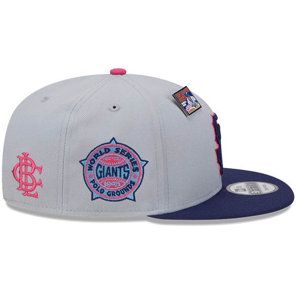 9FIFTY MLB BIG LEAGUE CHEW サンフランシスコ・ジャイアンツ グレー ネイビーバイザー