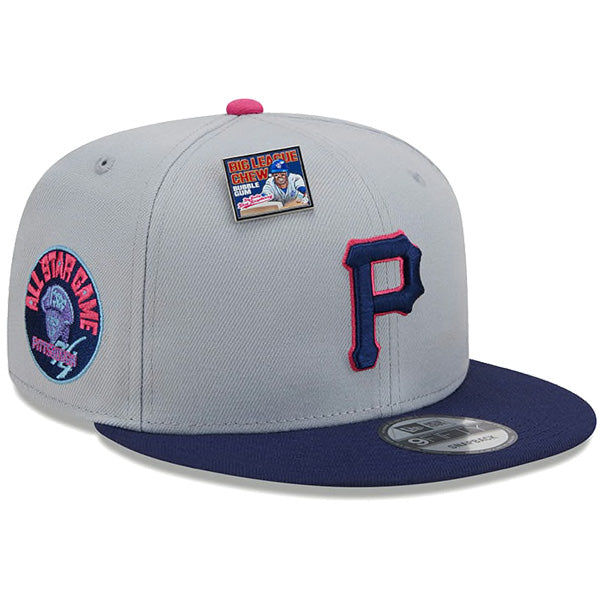 9FIFTY MLB BIG LEAGUE CHEW ピッツバーグ・パイレーツ グレー ネイビーバイザー