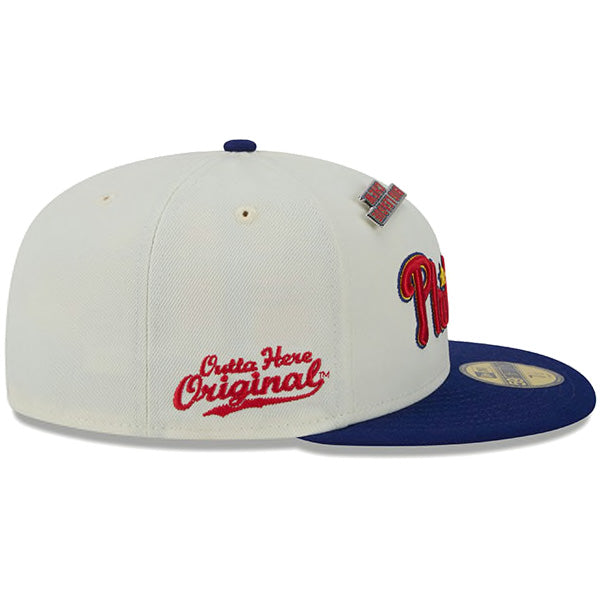 59FIFTY MLB BIG LEAGUE CHEW フィラデルフィア・フィリーズ オフホワイト
