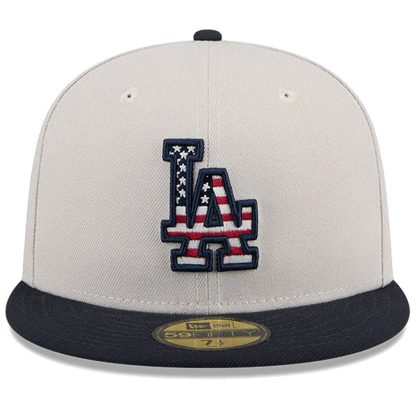 59FIFTY オンフィールド 2024 MLB 4th of July ロサンゼルス・ドジャース ストーン