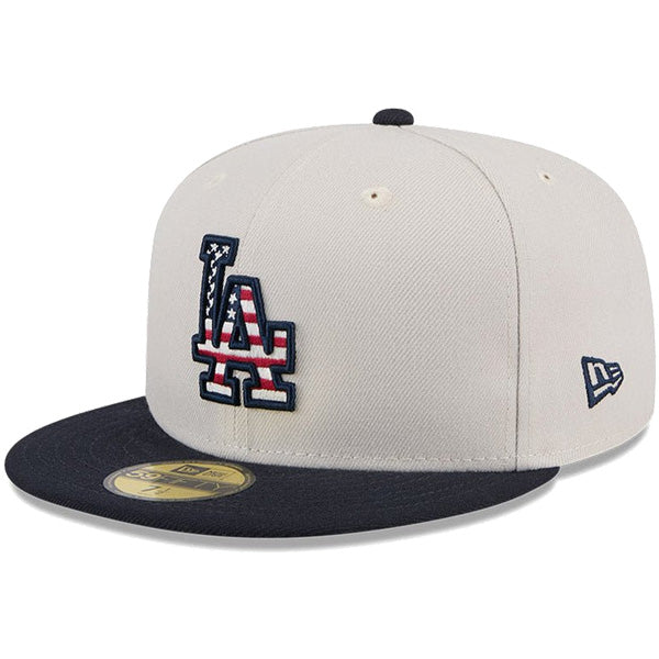 59FIFTY オンフィールド 2024 MLB 4th of July ロサンゼルス・ドジャース ストーン