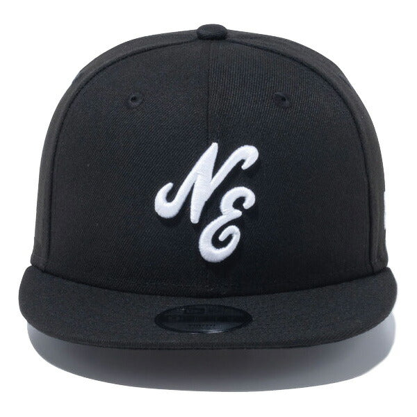 Youth 9FIFTY Classic Logo クラシックロゴ ブラック × ホワイト