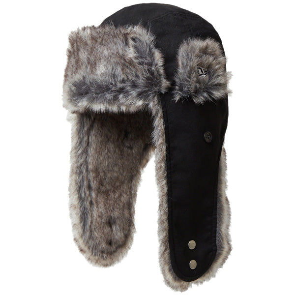 TRAPPER トラッパー Synthetic Suede シンセティックスウェード ブラック
