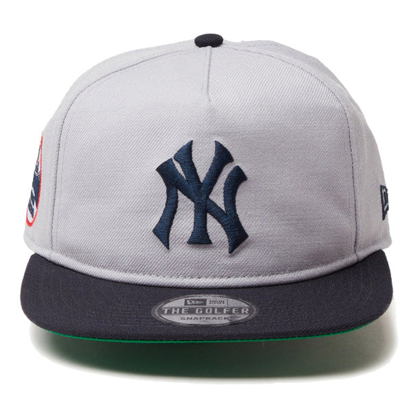 The Golfer New York Yankees Cooperstown ニューヨーク・ヤンキース グレー ネイビーバイザー