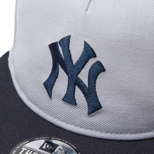 The Golfer New York Yankees Cooperstown ニューヨーク・ヤンキース グレー ネイビーバイザー