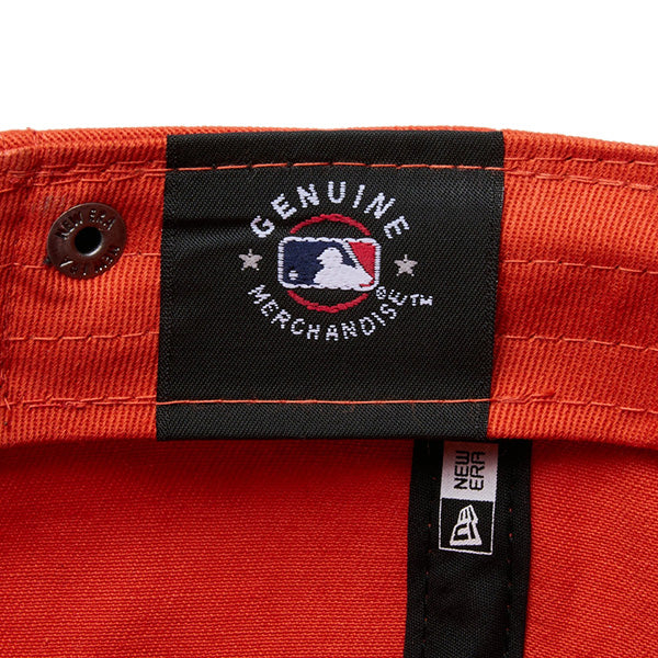 カジュアルクラシック MLB Under Visor Logo ロサンゼルス・ドジャース バーントオレンジ