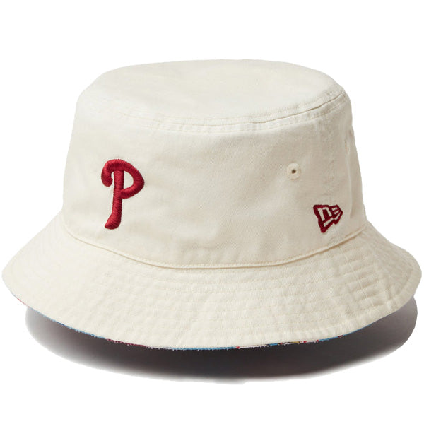 バケット01 リバーシブル MLB Reversible Hat フィラデルフィア・フィリーズ クローム