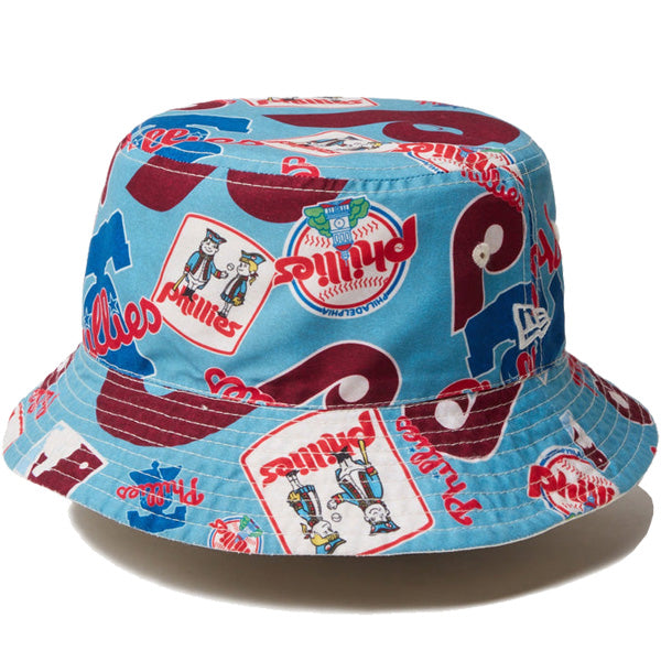 バケット01 リバーシブル MLB Reversible Hat フィラデルフィア・フィリーズ クローム
