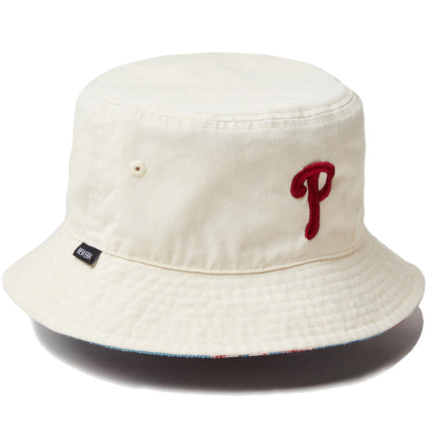 バケット01 リバーシブル MLB Reversible Hat フィラデルフィア・フィリーズ クローム