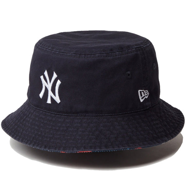 バケット01 リバーシブル MLB Reversible Hat ニューヨーク・ヤンキース ネイビー
