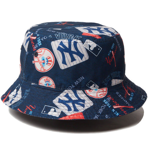 バケット01 リバーシブル MLB Reversible Hat ニューヨーク・ヤンキース ネイビー