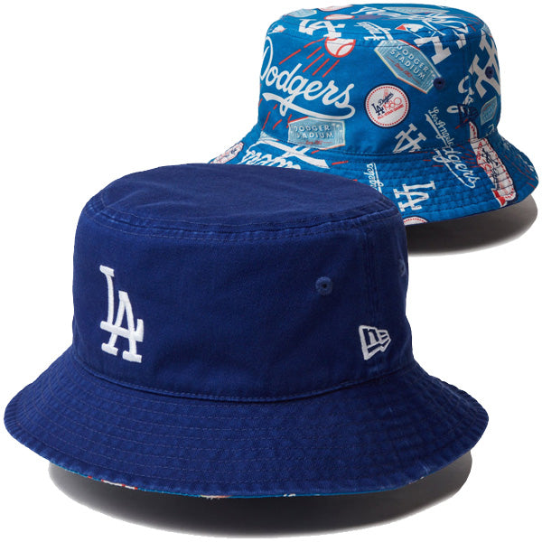 バケット01 リバーシブル MLB Reversible Hat ロサンゼルス・ドジャース ダークロイヤル