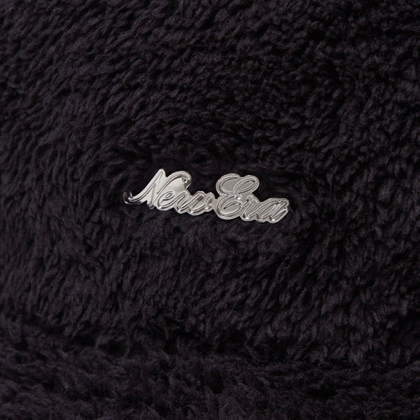 バケット01 Mink Fleece ミンクフリース Metal Logo ブラック