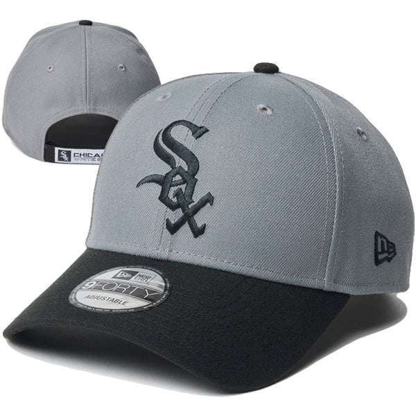 9FORTY MLB Color Custom シカゴ・ホワイトソックス ストームグレー ブラックバイザー
