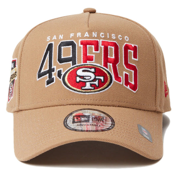 9FORTY A-Frame NFL Champions サンフランシスコ・49ERS カーキ