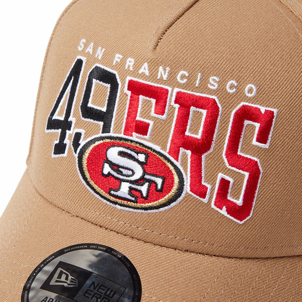 9FORTY A-Frame NFL Champions サンフランシスコ・49ERS カーキ