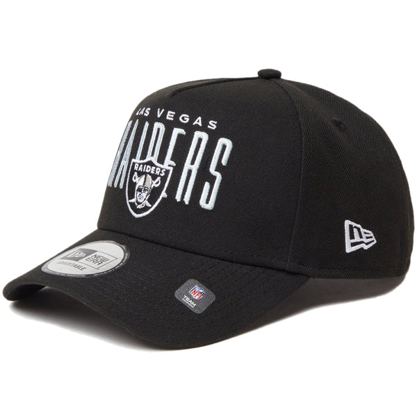 9FORTY A-Frame NFL Champions ラスベガス・レイダース ブラック