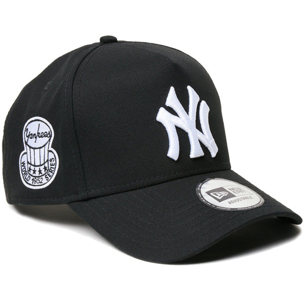 9FORTY A-Frame MLB Black & White ニューヨーク・ヤンキース クーパーズタウン ブラック