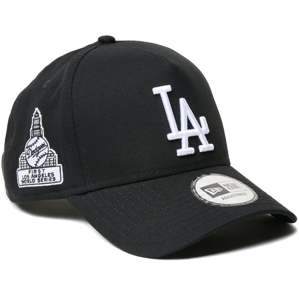 9FORTY A-Frame MLB Black & White ロサンゼルス・ドジャース クーパーズタウン ブラック