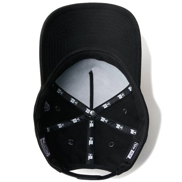 9FORTY A-Frame MLB Black & White ロサンゼルス・ドジャース クーパーズタウン ブラック