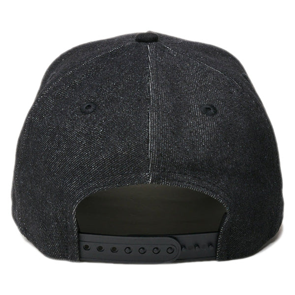 9FORTY A-Frame MLB Denim 2-Tone ロサンゼルス・ドジャース ブラックデニム ブラックスウェードバイザー