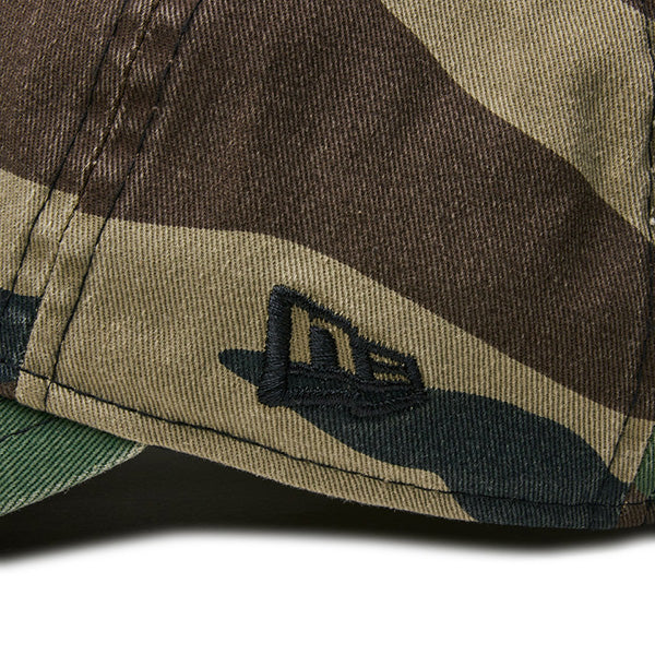 9TWENTY Super Heavy Wash Racer Logo ウッドランドカモ