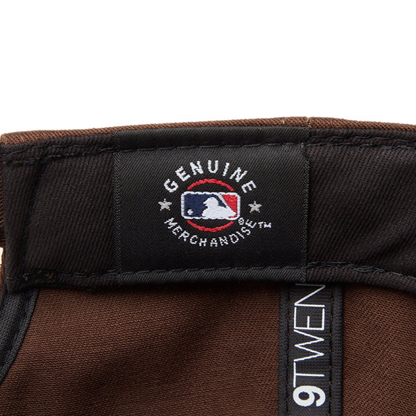 9TWENTY MLB Chain Stitch サンディエゴ・パドレス ウォルナット
