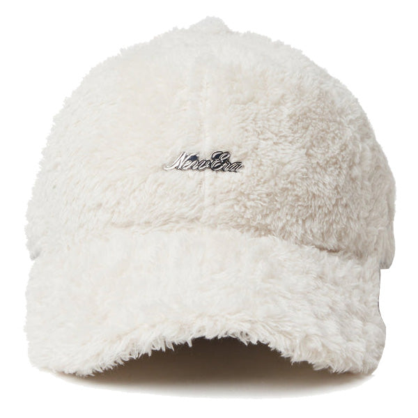 9TWENTY Mink Fleece ミンクフリース Metal Logo アイボリー