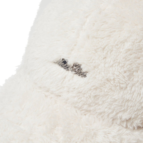 9TWENTY Mink Fleece ミンクフリース Metal Logo アイボリー