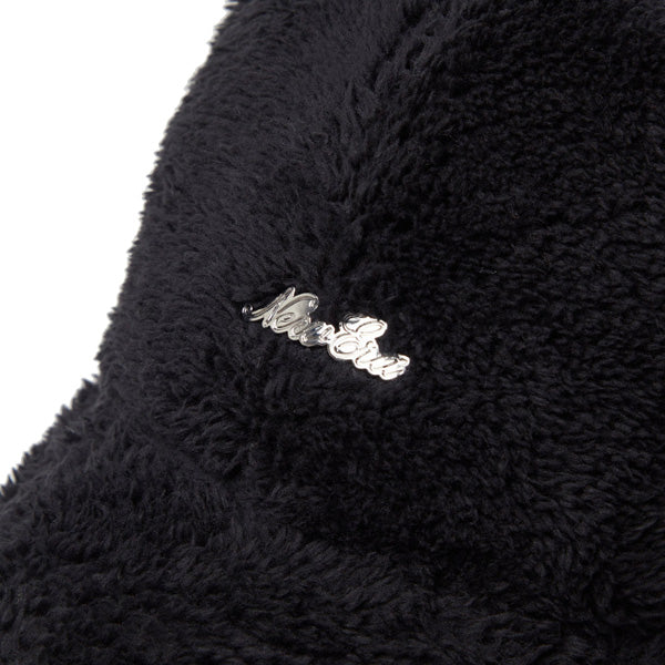9TWENTY Mink Fleece ミンクフリース Metal Logo ブラック
