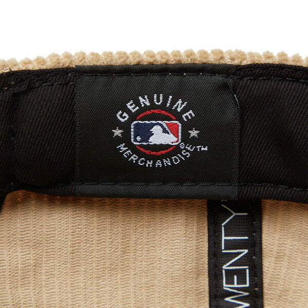 9TWENTY MLB Corduroy コーデュロイ ロサンゼルス・ドジャース ベージュ