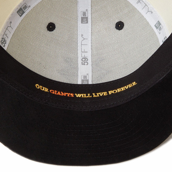 59FIFTY NPB 読売ジャイアンツ クローム ブラックバイザー