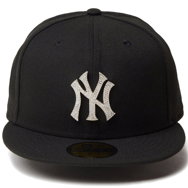 59FIFTY MLB Rhinestone Badge ニューヨーク・ヤンキース ブラック