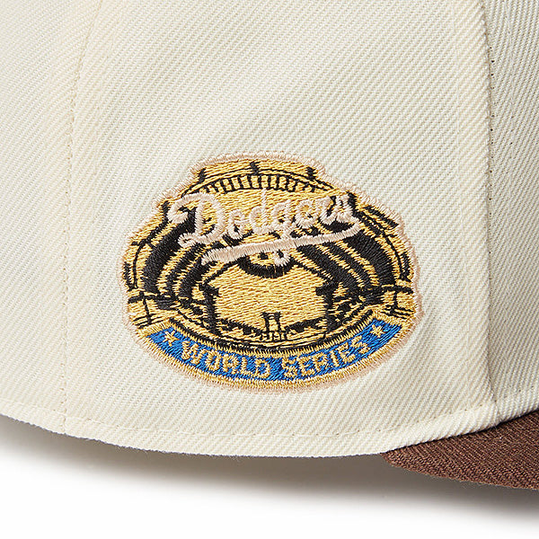 59FIFTY MLB Wool Visor ロサンゼルス・ドジャース クローム ブラウンバイザー