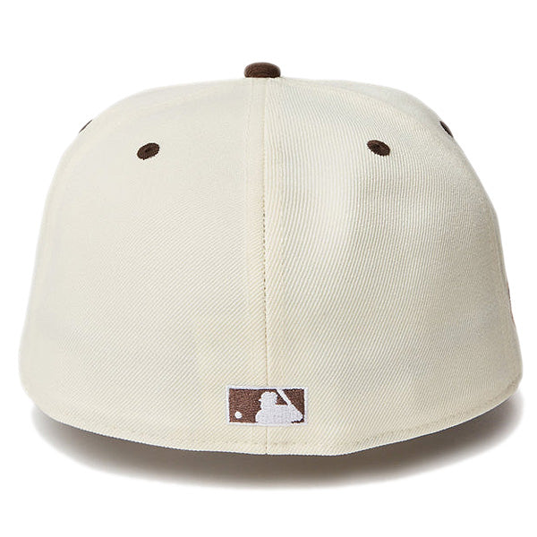 59FIFTY MLB Wool Visor ロサンゼルス・ドジャース クローム ブラウンバイザー