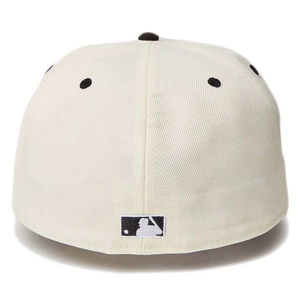59FIFTY MLB Wool Visor シカゴ・ホワイトソックス クローム ブラックバイザー