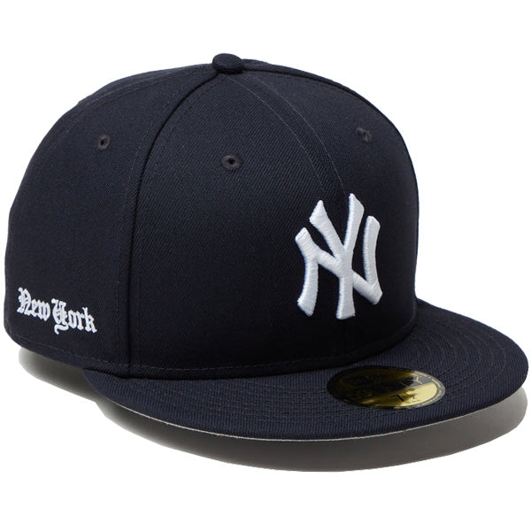 59FIFTY MLB Old English ニューヨーク・ヤンキース ネイビー