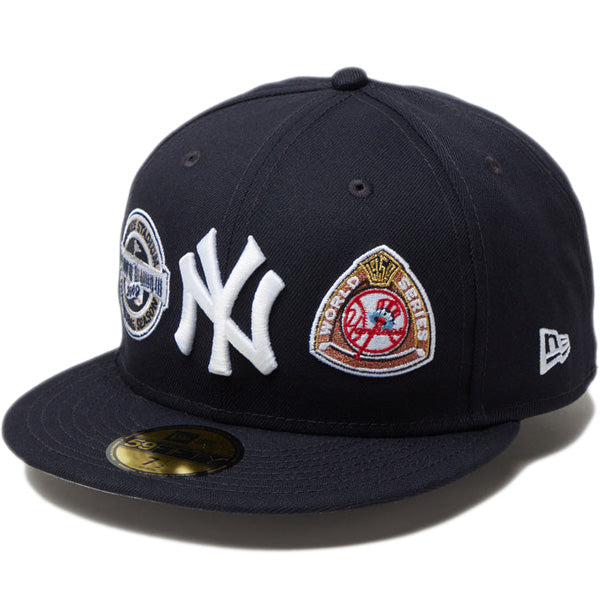 59FIFTY MLB Allover ニューヨーク・ヤンキース ネイビー