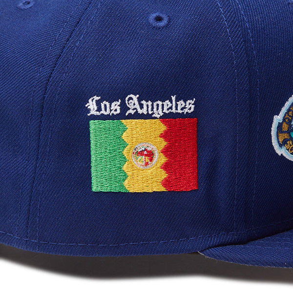 59FIFTY MLB Allover ロサンゼルス・ドジャース ダークロイヤル