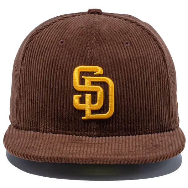 59FIFTY MLB Corduroy コーデュロイ サンディエゴ・パドレス キャメル