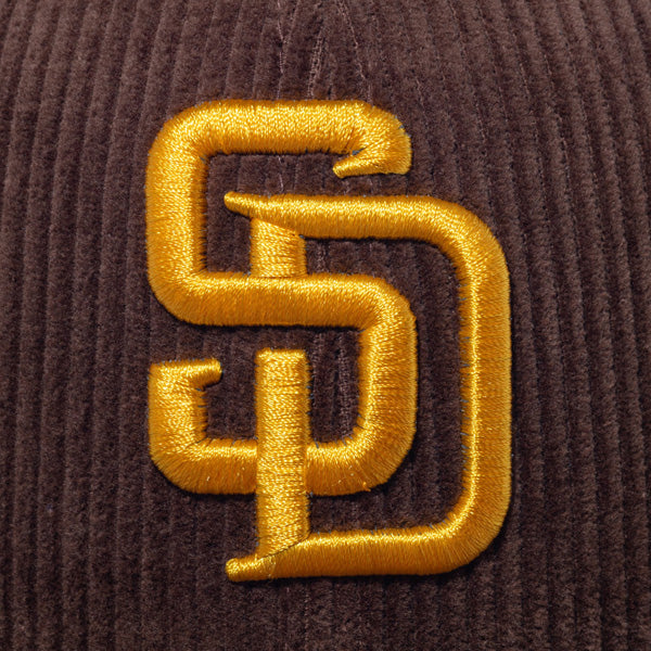 59FIFTY MLB Corduroy コーデュロイ サンディエゴ・パドレス キャメル