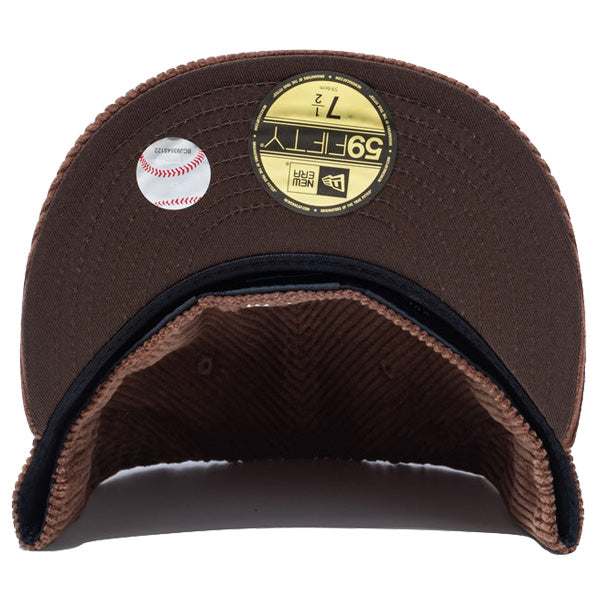 59FIFTY MLB Corduroy コーデュロイ サンディエゴ・パドレス キャメル