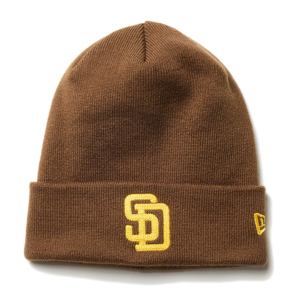 ベーシック カフニット MLB Team Logo サンディエゴ・パドレス クーパーズタウン ウォルナット
