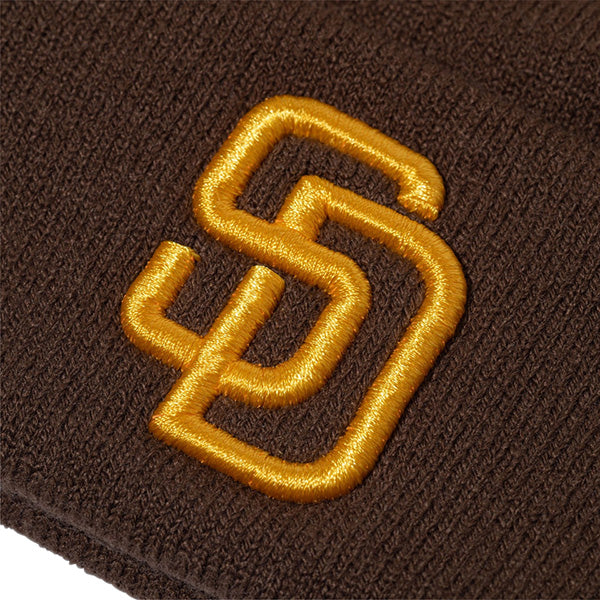 ベーシック カフニット MLB Allover サンディエゴ・パドレス ウォルナット