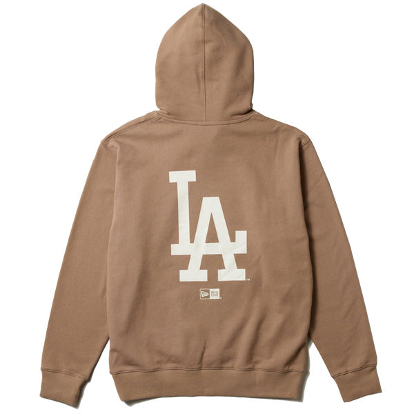 裏毛 スウェット プルオーバーフーディー MLB Apparel ロサンゼルス・ドジャース ミルクティー
