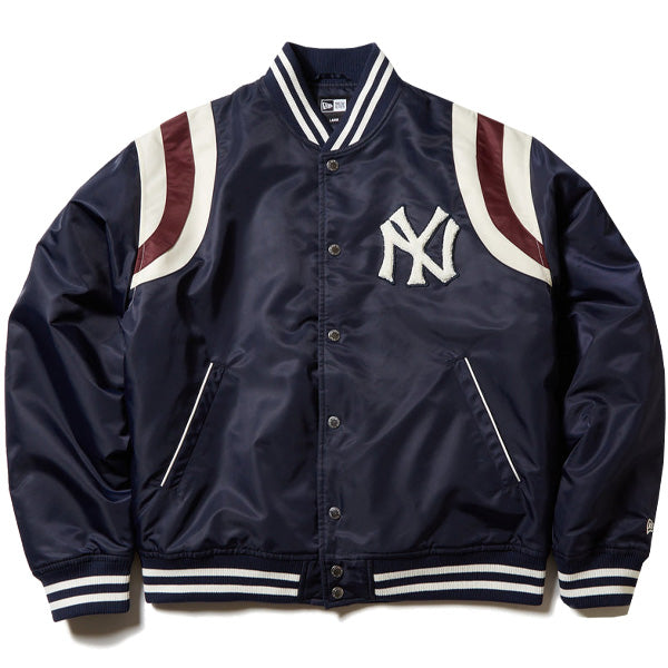 ナイロン ヴァーシティジャケット Cooperstown ニューヨーク・ヤンキース ネイビー
