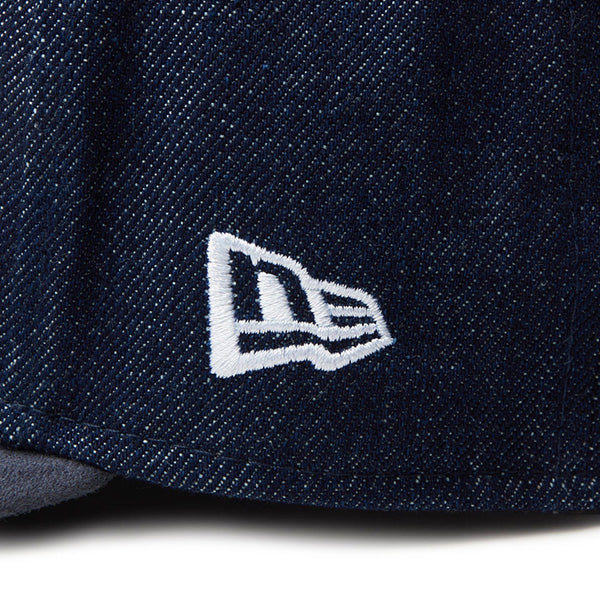 Youth LP 9FIFTY MLB Denim 2-Tone ニューヨーク・ヤンキース インディゴデニム ネイビースウェードバイザー