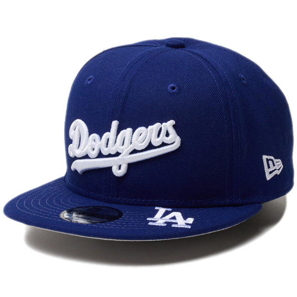 Youth 9FIFTY MLB Visor Logo ロサンゼルス・ドジャース ダークロイヤル